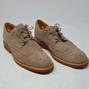 Men's Gold Cup Sperry Top Sider Tan Suede Shoes